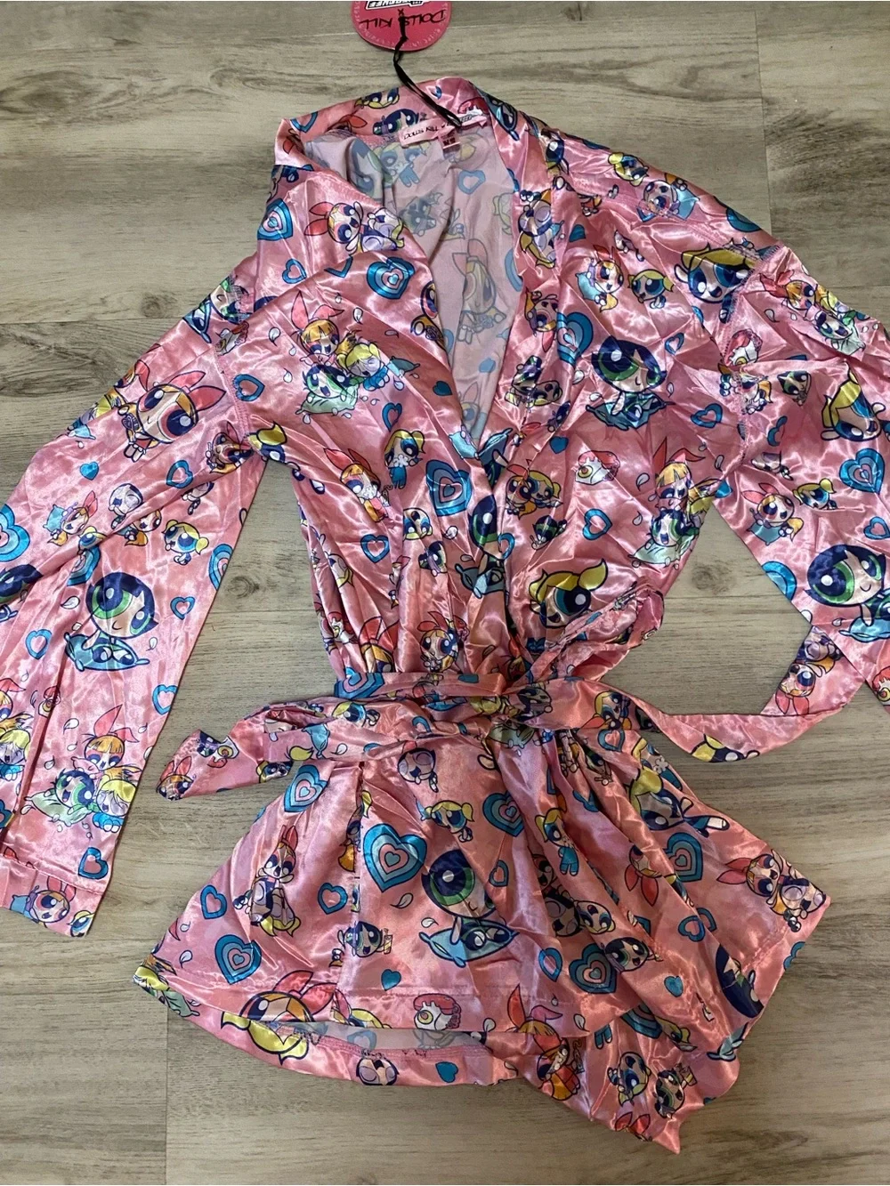 Dolls Kill satin kimono